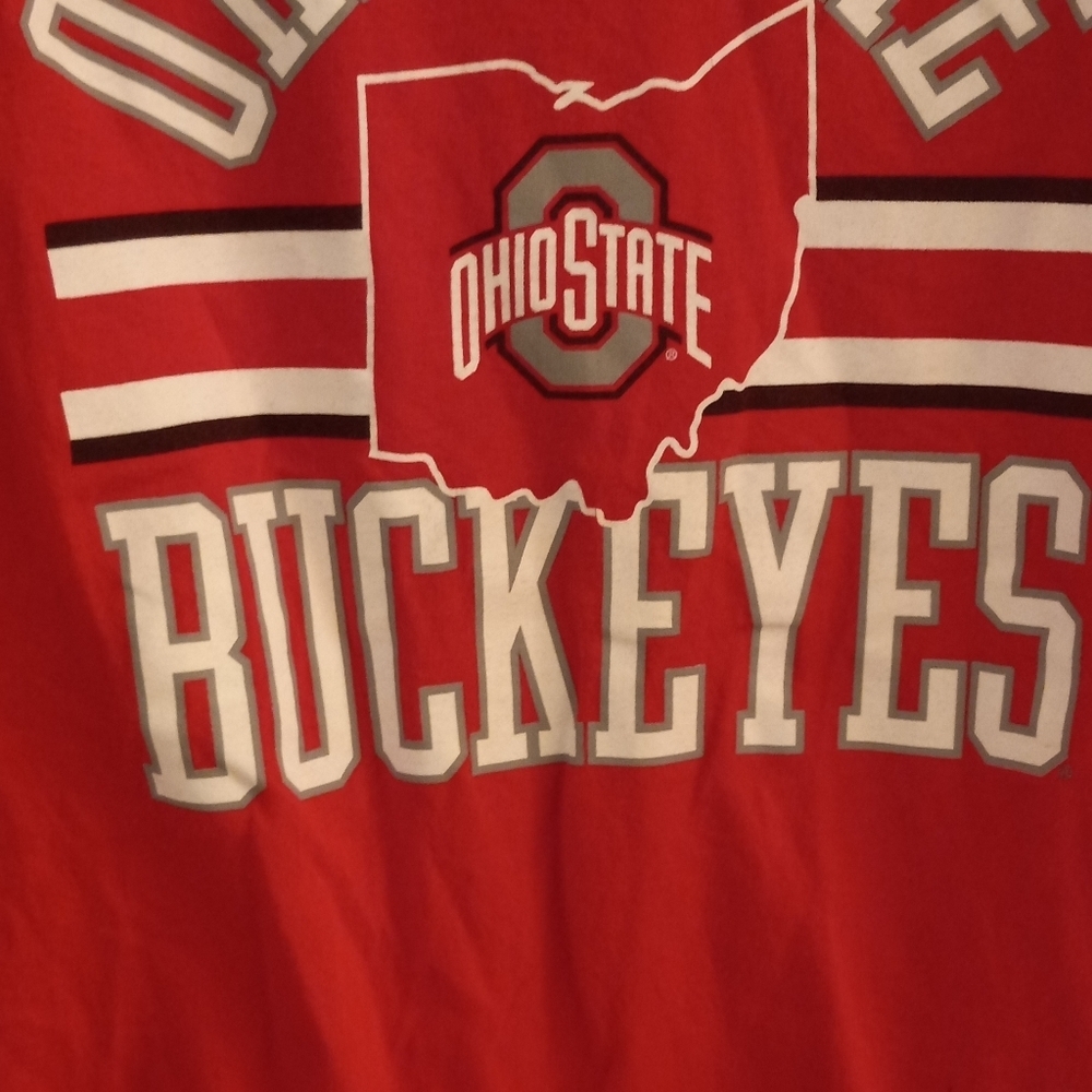 Ohio State Varsity Authentic Apparel,Ohio State Buckeyes Long Sleeve T. Men's M. - Picture 2 of 4